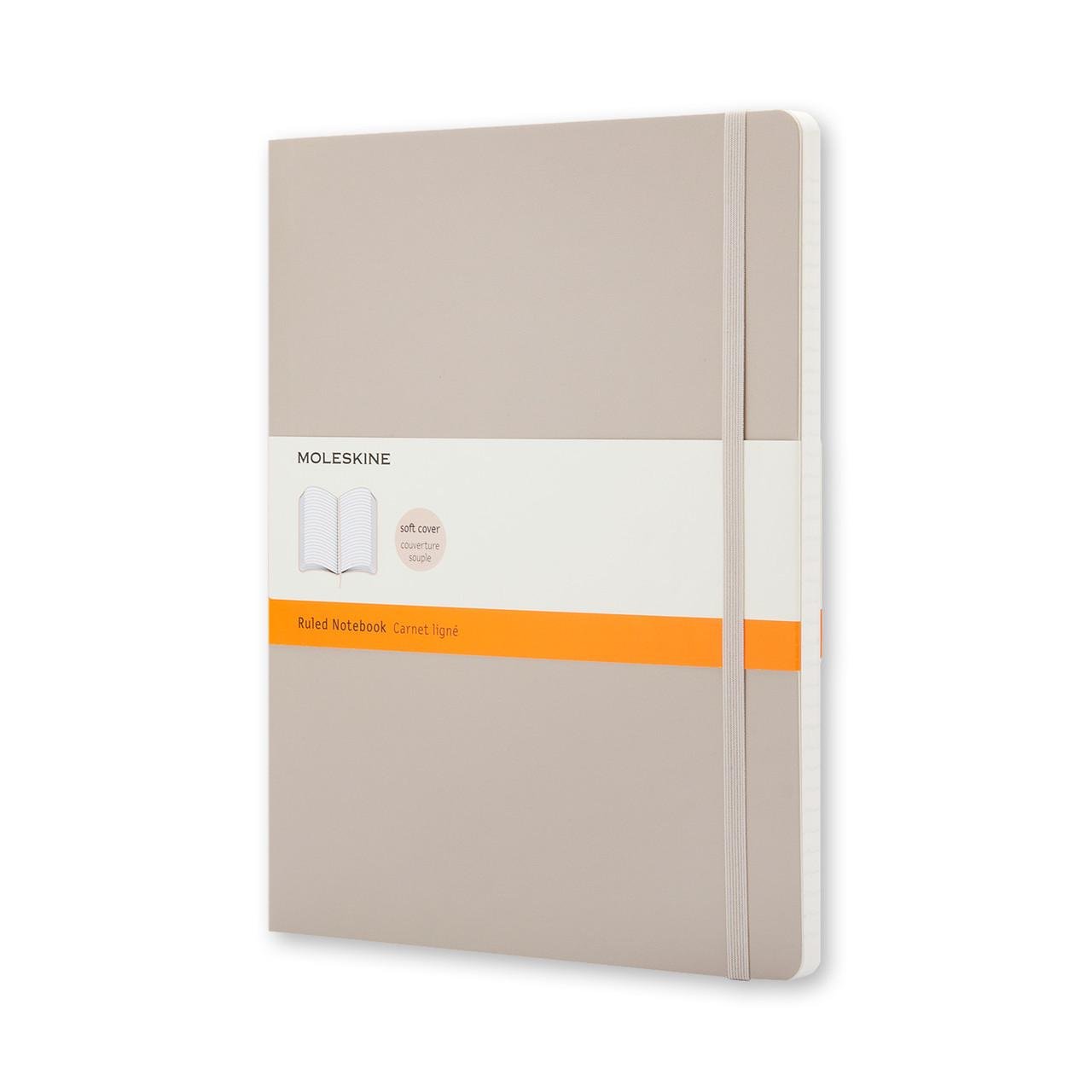 Блокнот Moleskine Classic большой 19х25 см 192 страницы в линейку мягкий Пшеничный ()