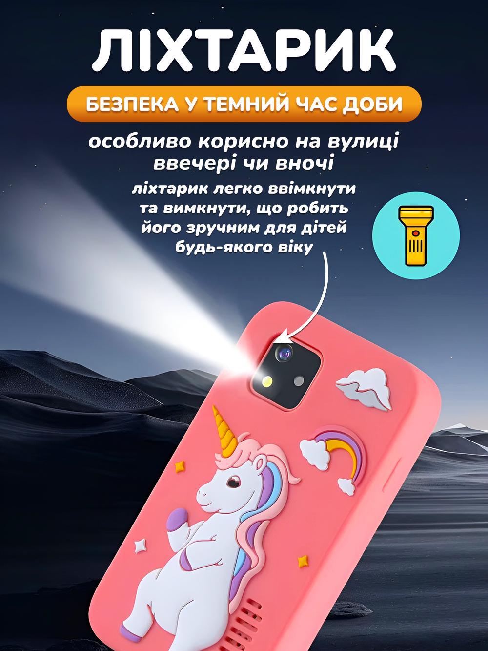 Телефон-іграшка з фотокамерою Andowl P40X1 без SIM-картки Зелений (e5544bc2) - фото 7