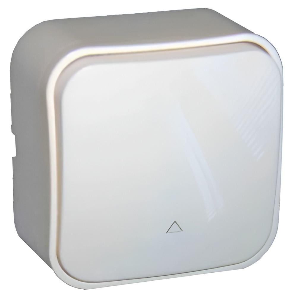 Выключатель одноклавишный Lemanso Нота проходной Белый (LMR2311) Выключатель одноклавишный Lemanso Нота проходной Белый (LMR2311)