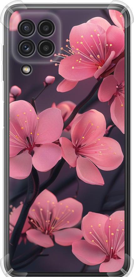 Чехол на Samsung Galaxy M32 M325F Пурпурная сакура (6075sp-2558-42517)