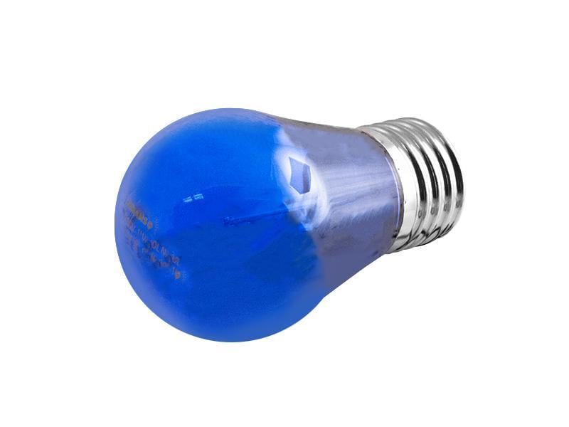 Лампа светодиодная Lemanso LM3078 E27 S14 1 Вт 230 В Синий (22811341)