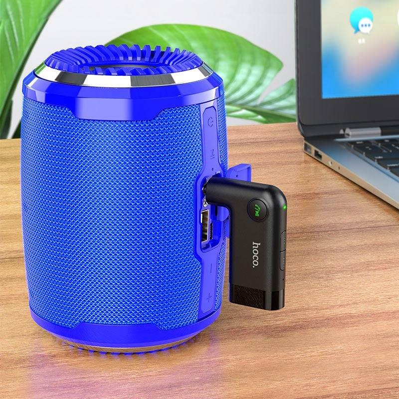 FM-трансмиттер Hoco E53 Bluetooth Черный (14102754) - фото 7