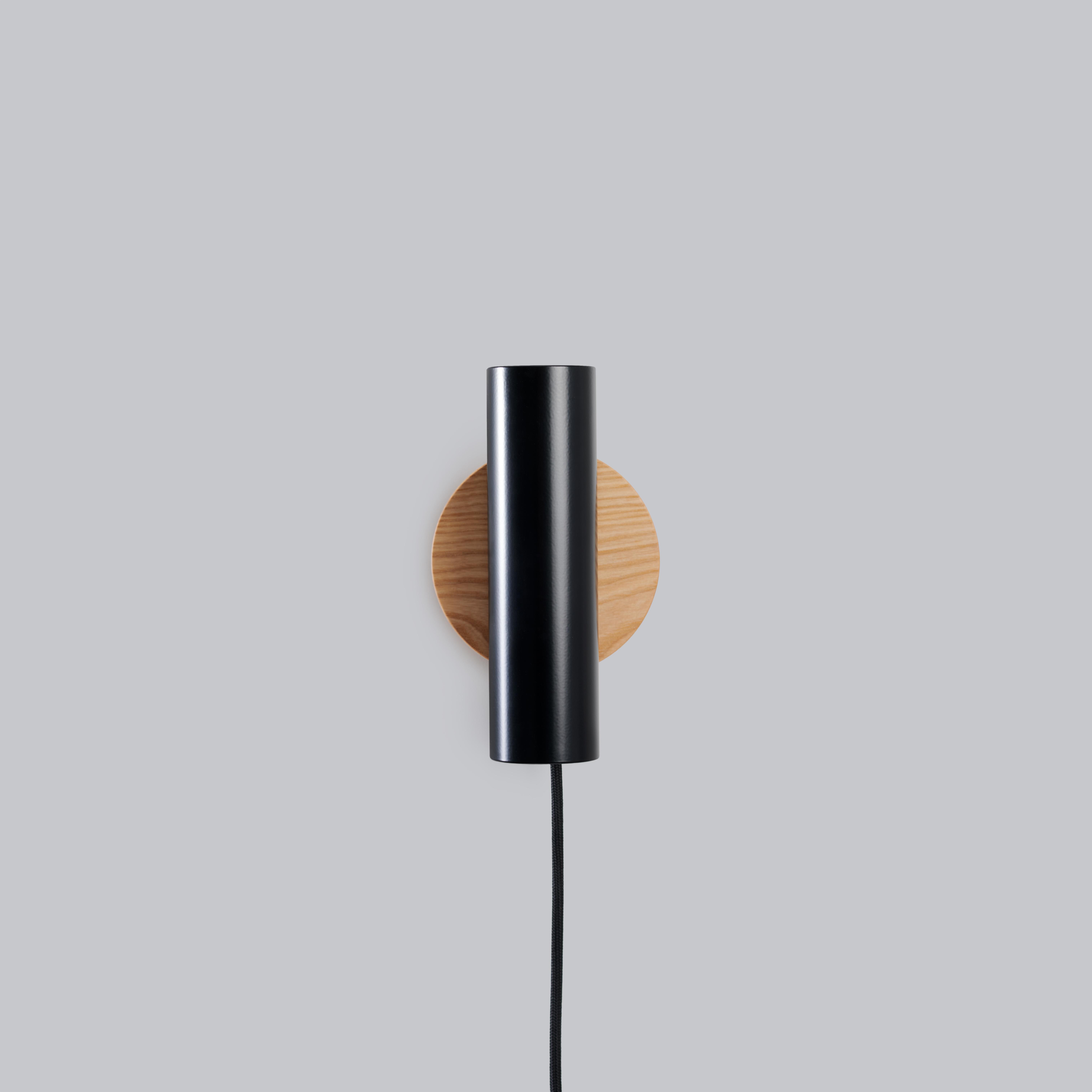 Бра в стиле лофт Gaff Design Черный (BRA33)