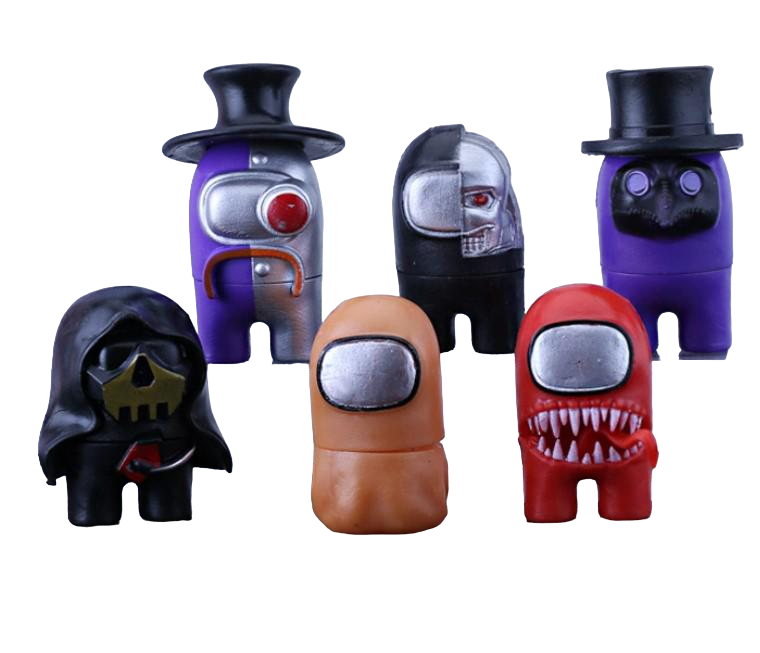 Набор фигурок Среди нас Космический оборотень 7 см 6 пр.