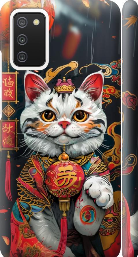 Чохол на Samsung Galaxy A02s A025F China Cat v2 (6135m-2203-42517) Чохол на Samsung Galaxy A02s A025F China Cat v2 (6135m-2203-42517)