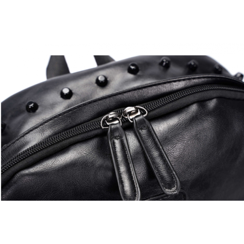 Рюкзак чоловічий міської кожзам 41х33х13 см Чорний (866) - фото 6 Рюкзак чоловічий міської кожзам 41х33х13 см Чорний (866) - фото 6