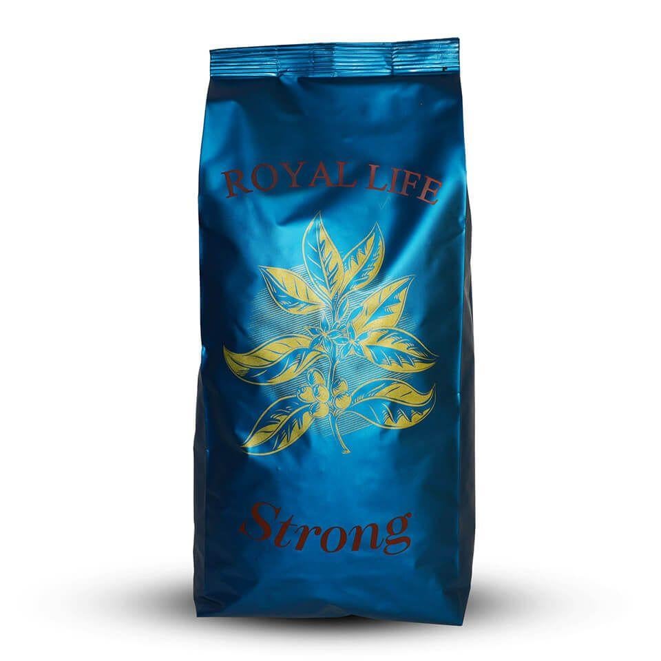 Кофе в зернах Royal-Life купаж 30% арабика 70% робуста 1 кг (1763484347)