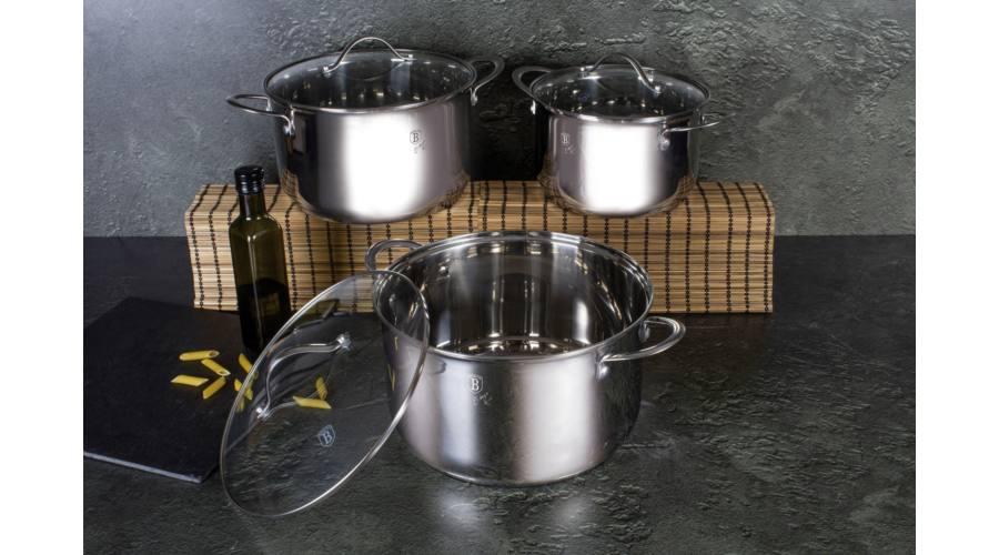 Набір посуду Berlinger Haus Silver Jewellery Collection 6 пр. (BH-6662) - фото 2 Набір посуду Berlinger Haus Silver Jewellery Collection 6 пр. (BH-6662) - фото 2