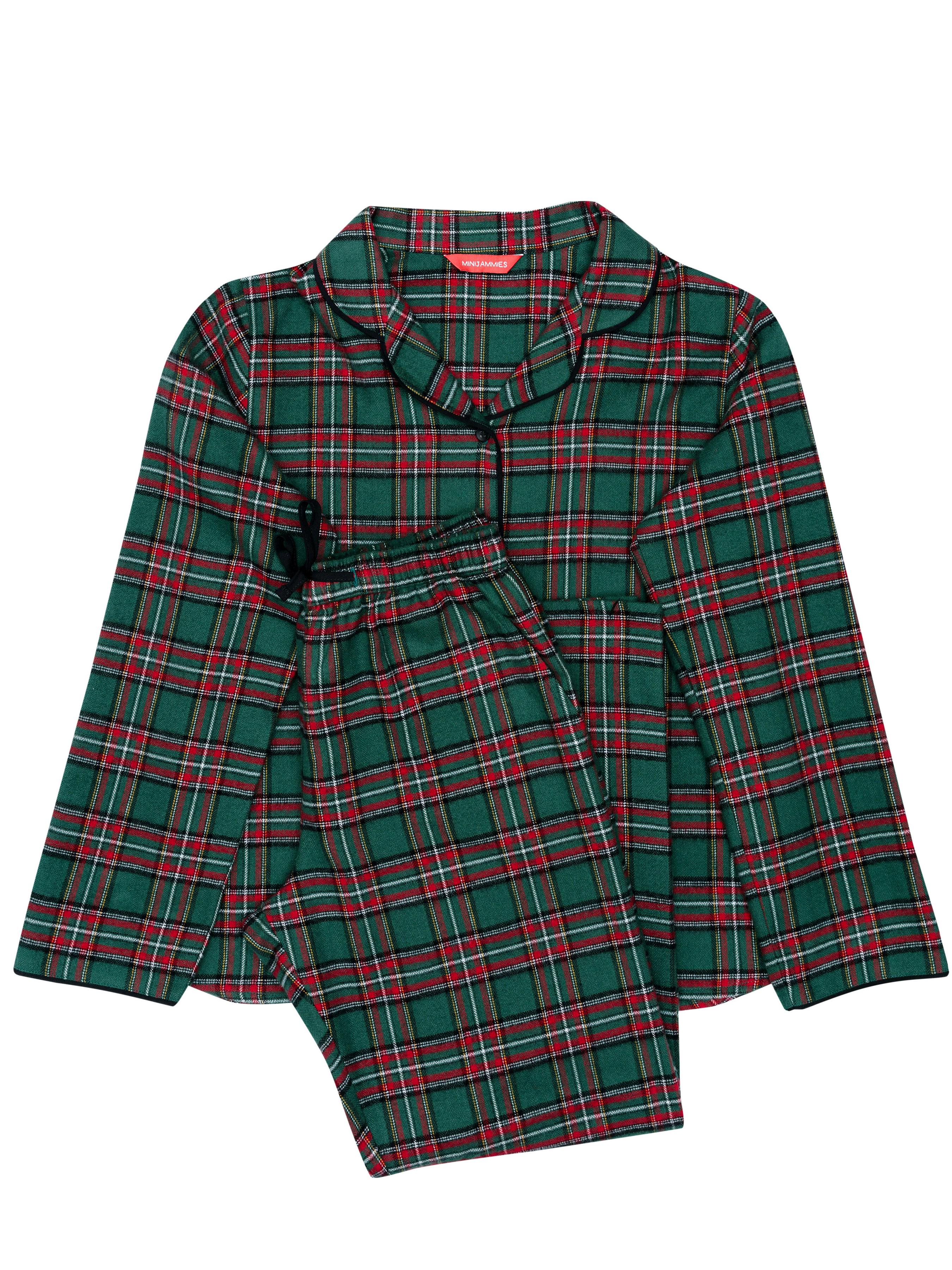 Пижама детская унисекс CYBERJAMMIES Whistler 6856 8-9 лет/134 см Зеленый в клетку (5051877471382)