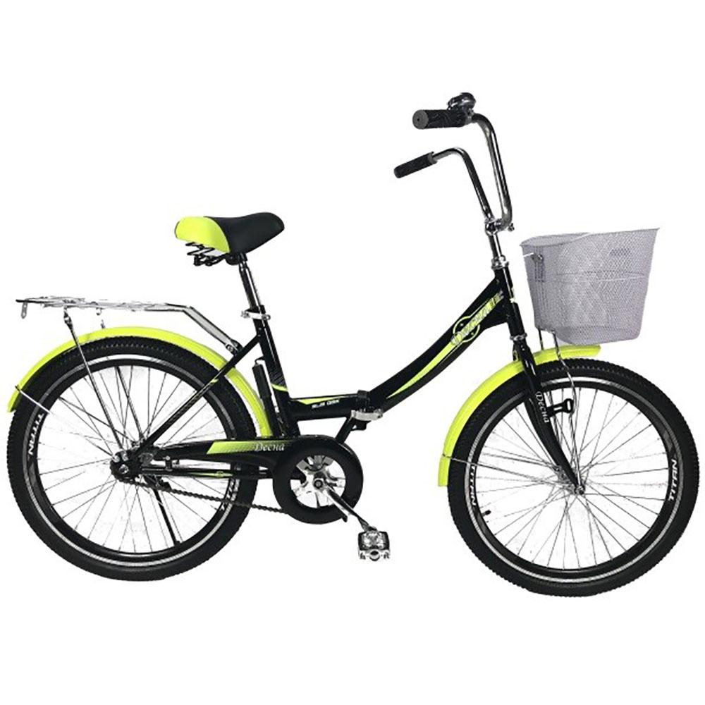 Велосипед Titan Десна 2021 24" Черно-желтый (24TWF-003684)