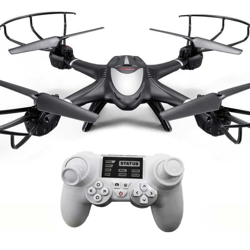 Квадрокоптер с HD камерой Intelligent Drone BF190 Wi-Fi радиоуправляемый Черный