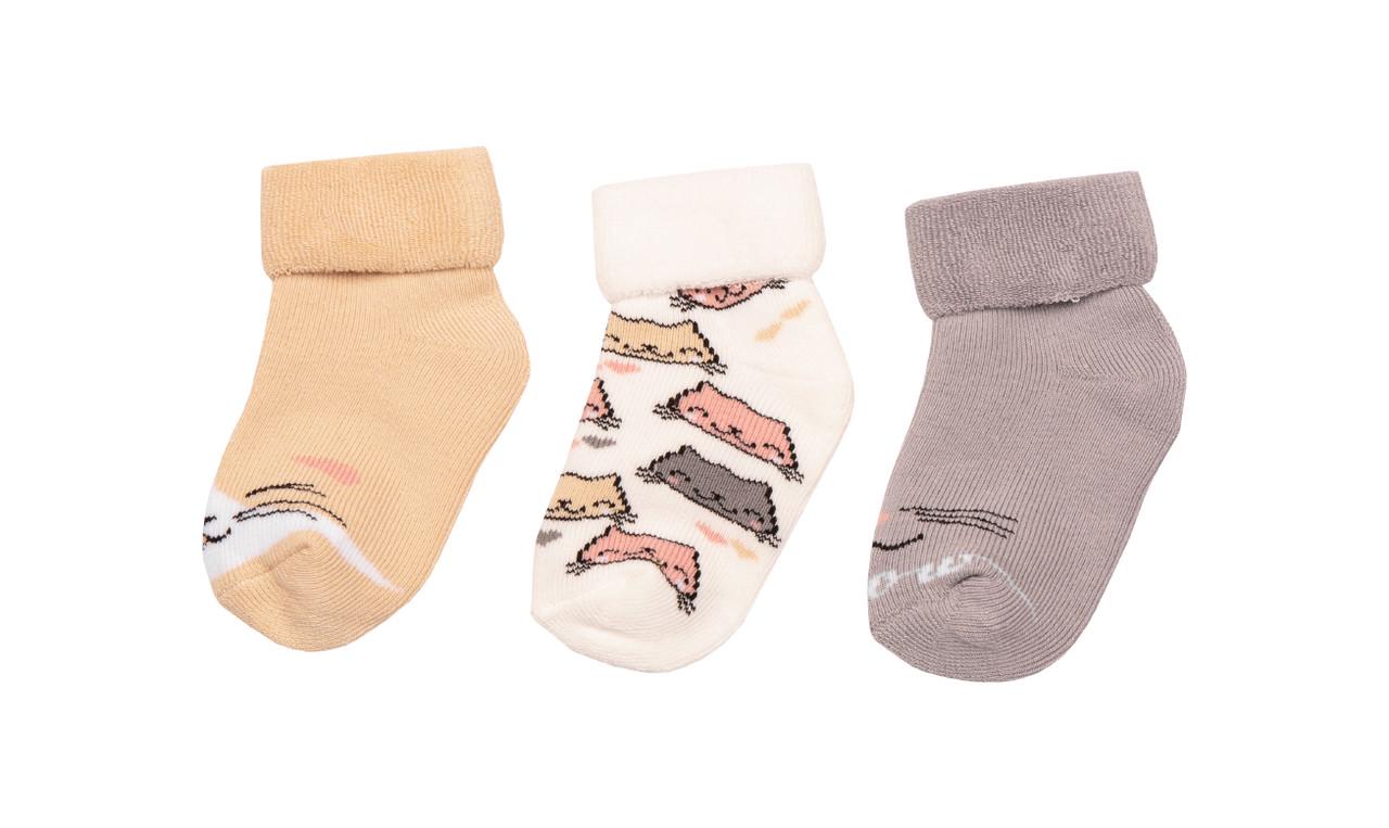 Носки детские для девочки махровые Gabbi NSD-592 р. 8-10 6 пар (90592)