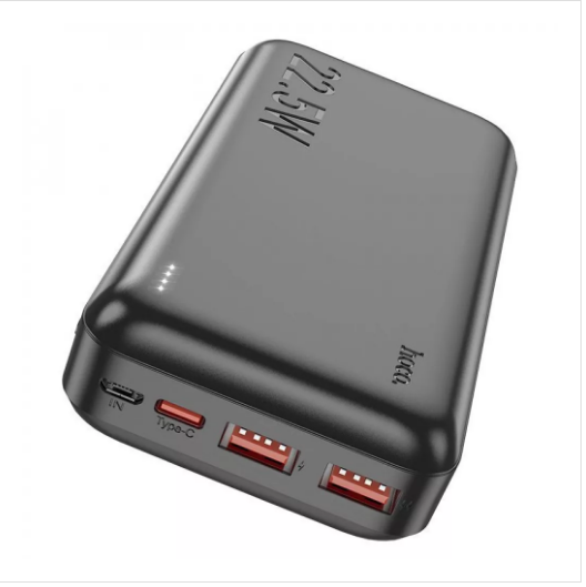 Портативное зарядное Hoco J101A Astute 22,5 W 20000 mAh 2xUSB/Type-C Черный