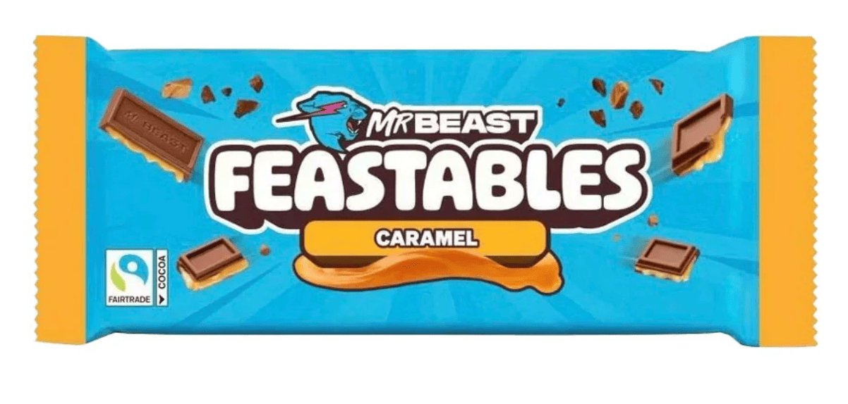 Шоколад Feastables MrBeast Caramel Chocolate 60 г (2841389444)