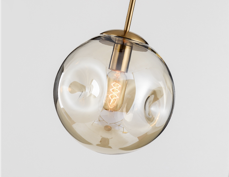 Подвесная серия люстр Fossa bubbles amber (052875/200)