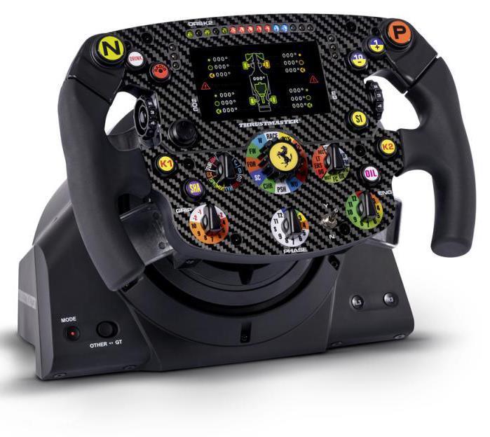 Джойстик-геймпад Thrustmaster Formula Wheel Add-On Ferrari SF1000 Edition (4060172)