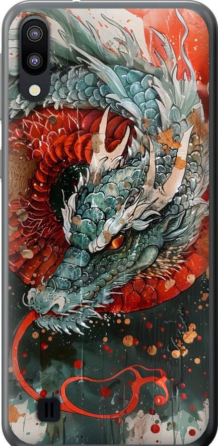 Чехол на Samsung Galaxy M10 Стихия огня (6101t-1661-42517)