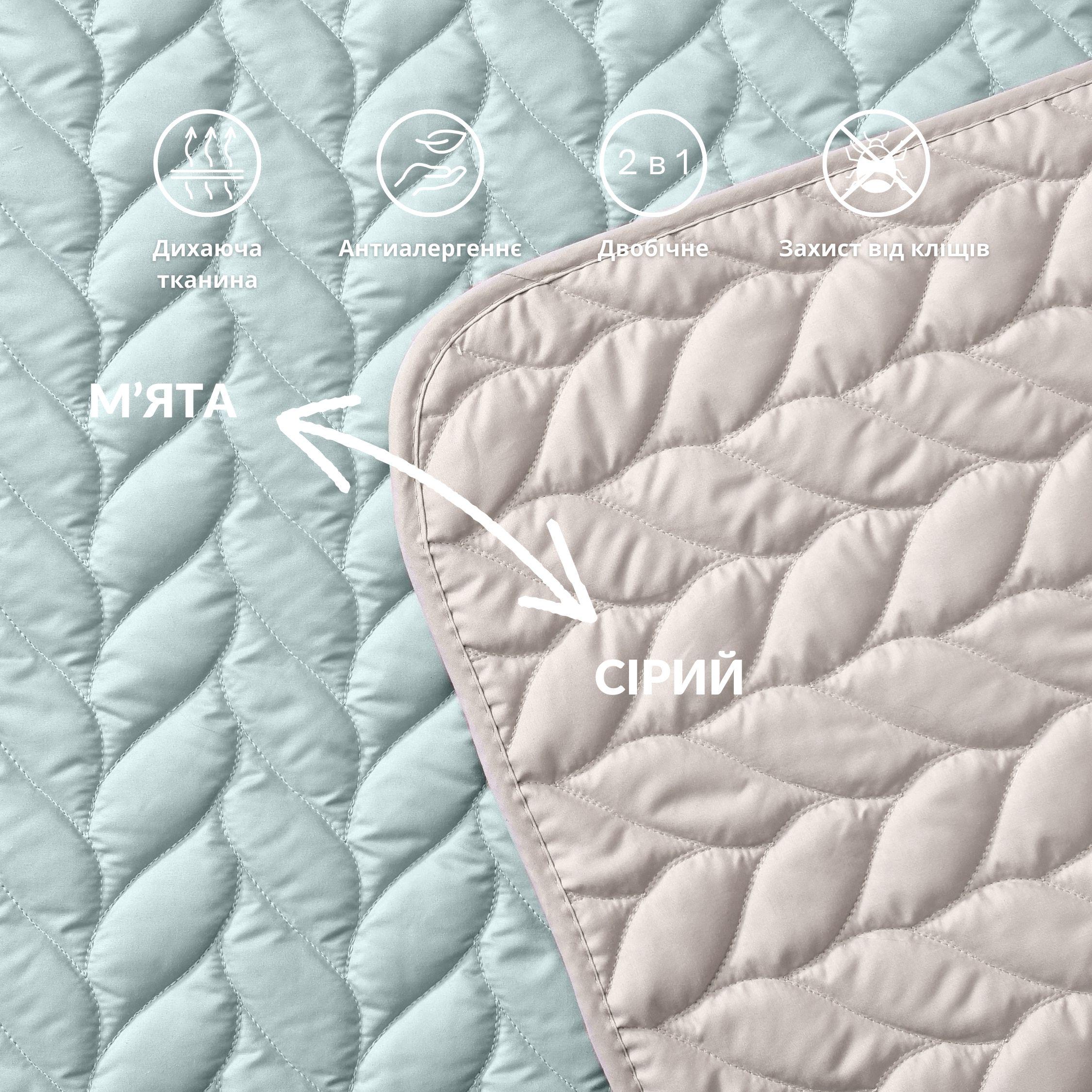 Покрывало IDEIA Warmis Sei Design двухстороннее 220x240 см (25898127) - фото 3