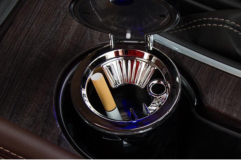 Попільничка автомобільна ZHEJIANG з підсвічуванням Чорний (00758) - фото 5 Попільничка автомобільна ZHEJIANG з підсвічуванням Чорний (00758) - фото 5