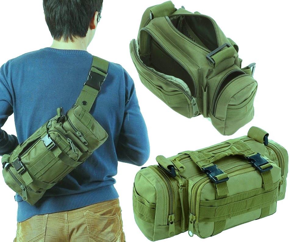 Сумка армійська чоловіча Molle Combat Sachet Хакі - фото 5