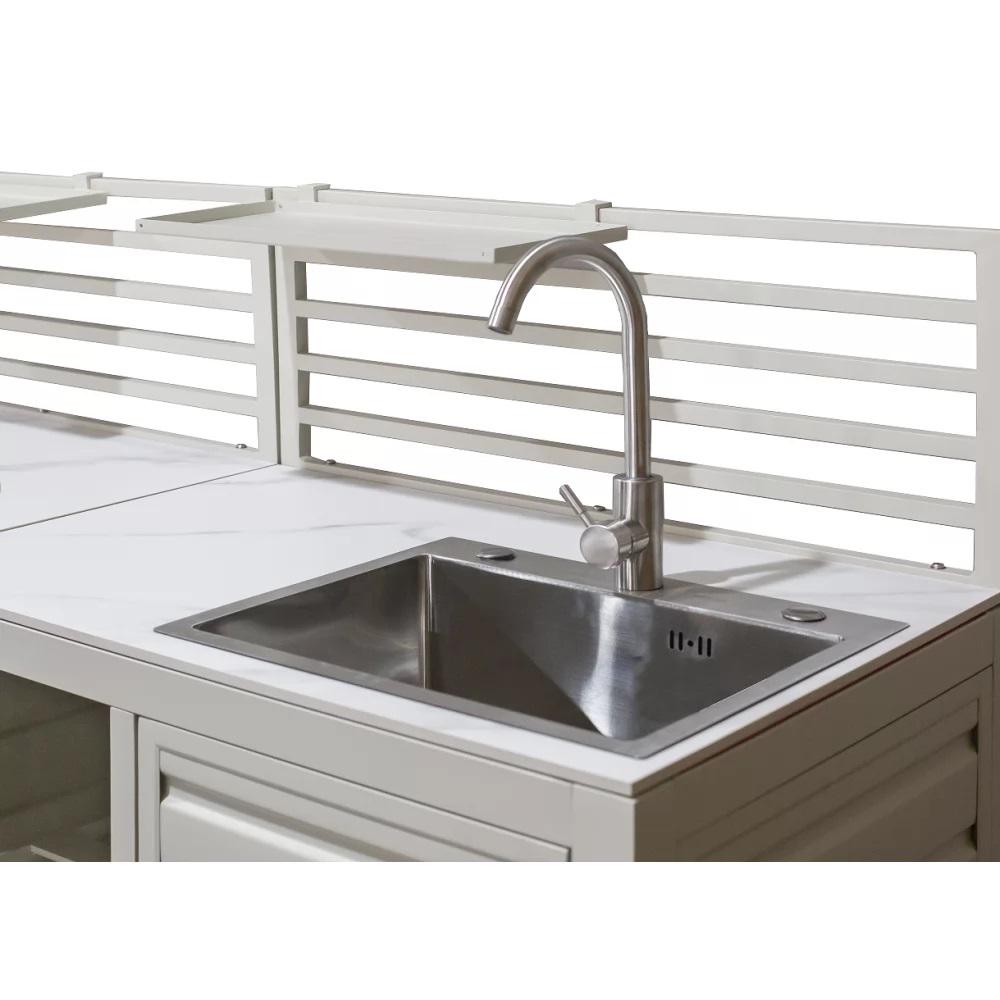 Уличная кухня SKANDI с раковиной, Таупе (SKANDI) - фото 7