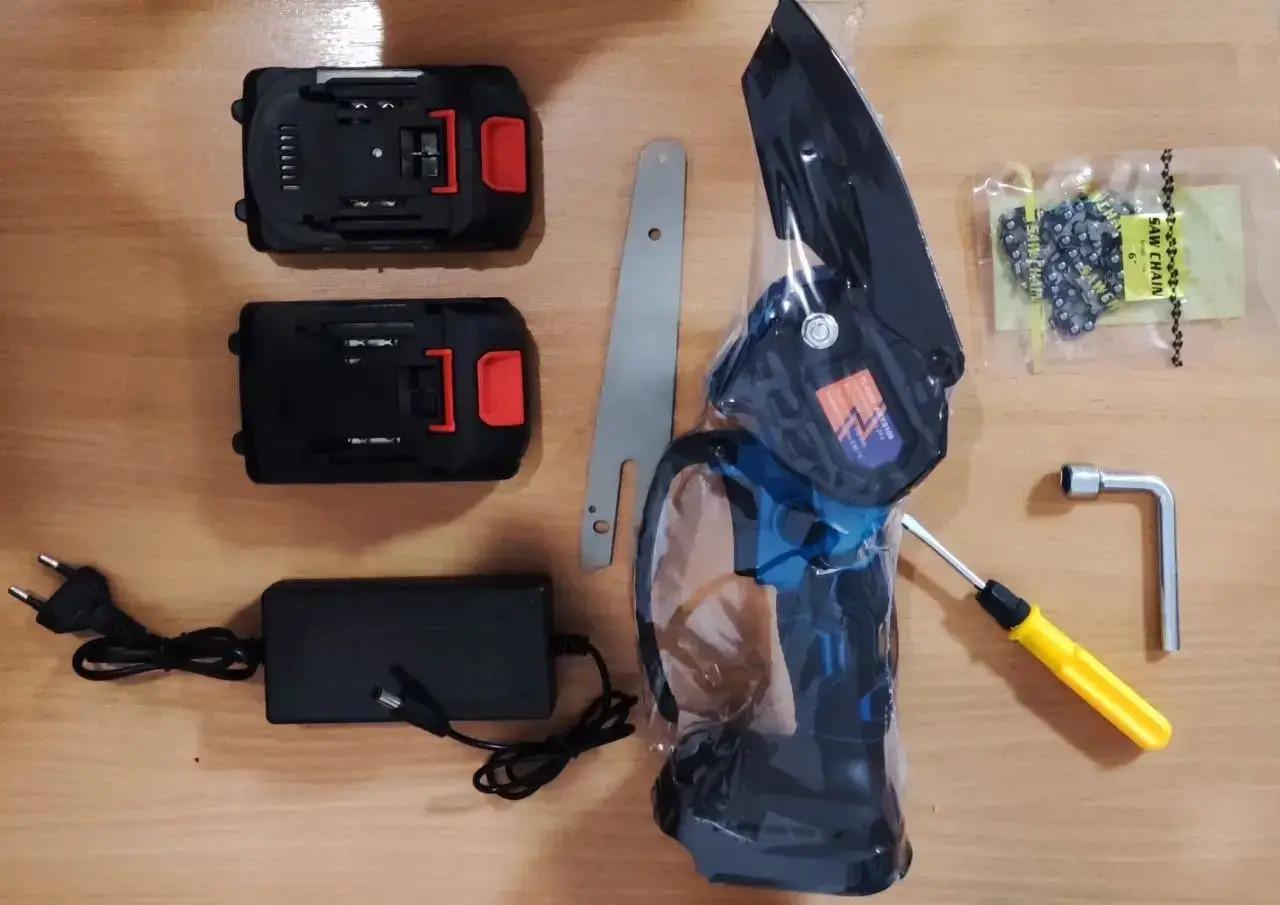 Электропила аккумуляторная Domotec TL 0600 24 В в кейсе/2 аккумулятора (2084207369) - фото 3 Электропила аккумуляторная Domotec TL 0600 24 В в кейсе/2 аккумулятора (2084207369) - фото 3