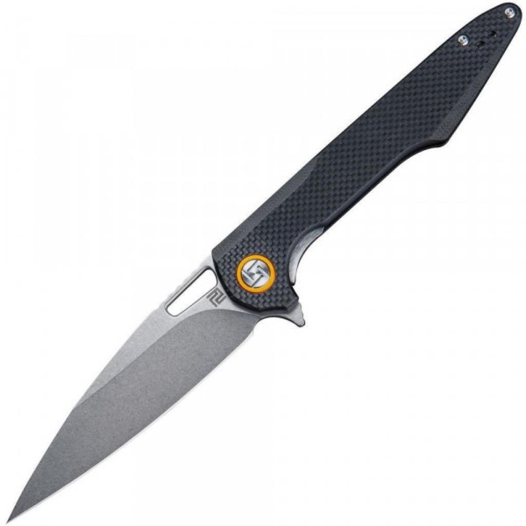 Ніж складаний мисливський Artisan Archaeo SW/D2/G10 Flat (m341014)