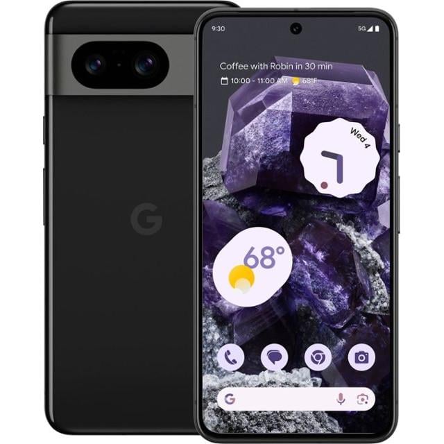 Смартфон Google Pixel 8 8/128GB Obsidian Global Version