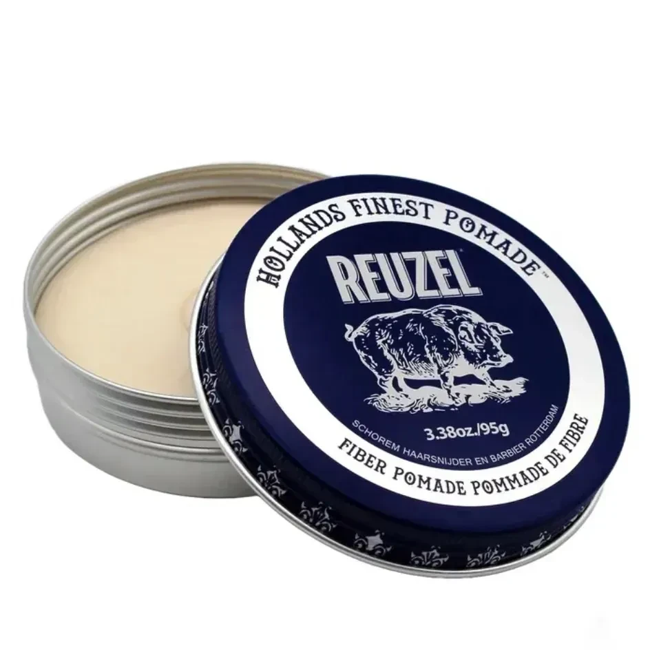 Помада для волос Reuzel Fiber Pomade сильная подвижная фиксация и слабый блеск 95 г