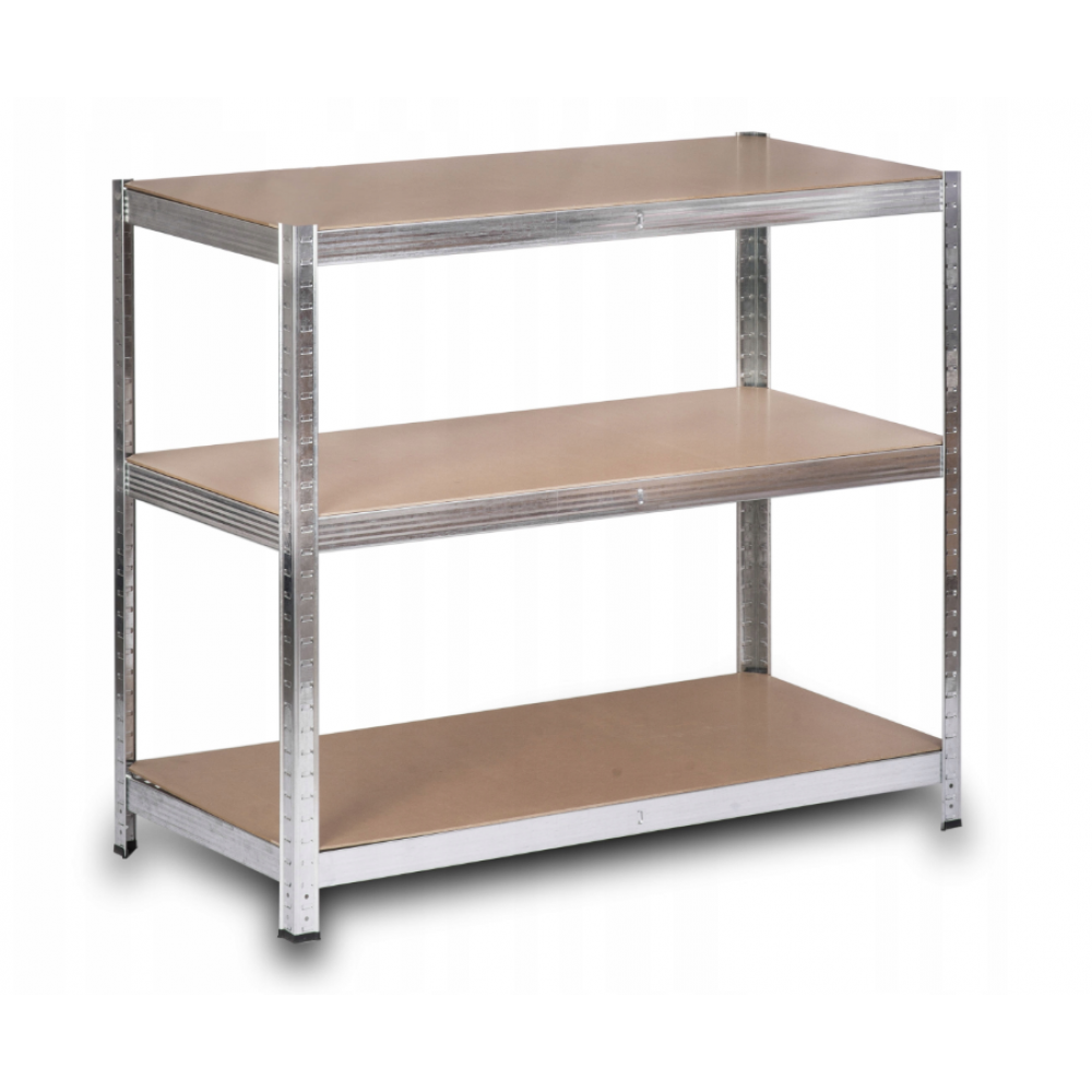 Стелаж металевий Bonro G2211 для кладовки комори підвалу 6 полиць 220х110х50 см (42401123) - фото 4 Стелаж металевий Bonro G2211 для кладовки комори підвалу 6 полиць 220х110х50 см (42401123) - фото 4