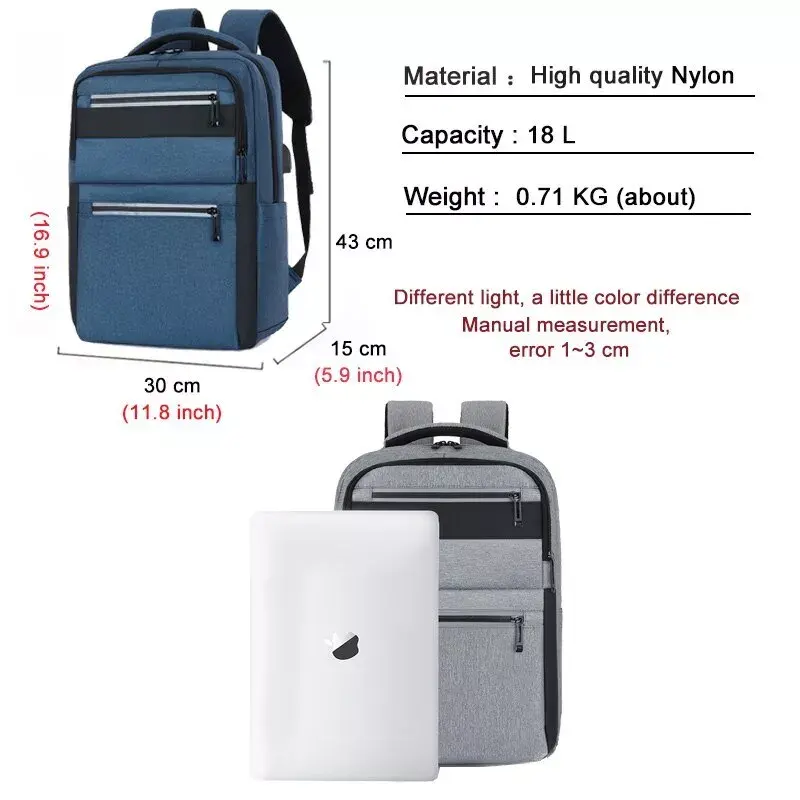 Рюкзак городской молодежный Серый (29833406) - фото 2 Рюкзак городской молодежный Серый (29833406) - фото 2