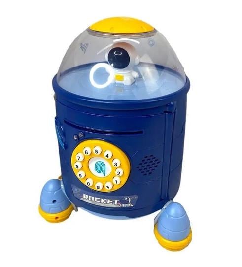 Сейф копилка 589-15A/16A/17A звук/свет детский