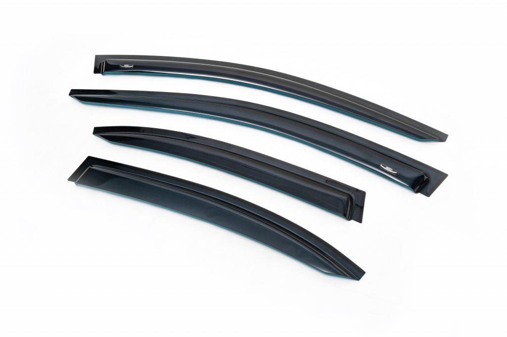 Вітровики SD HIC для Mercedes C-сlass W205 2014-2021рр. полікарбонат Чорний