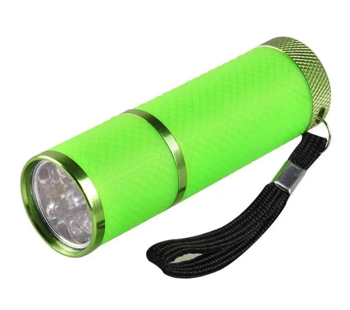 Лампа-ліхтарик для сушіння гель-лаку UV/LED 9 Вт Зелений (2504115650)