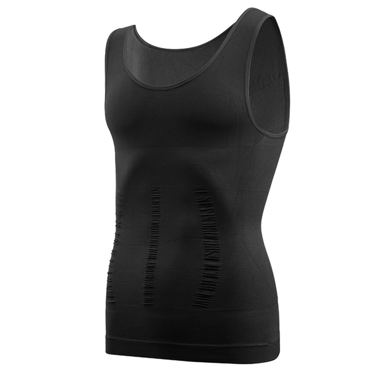 Майка компрессионная мужская с утяжкой TaudFit L/XL Черный (3446)