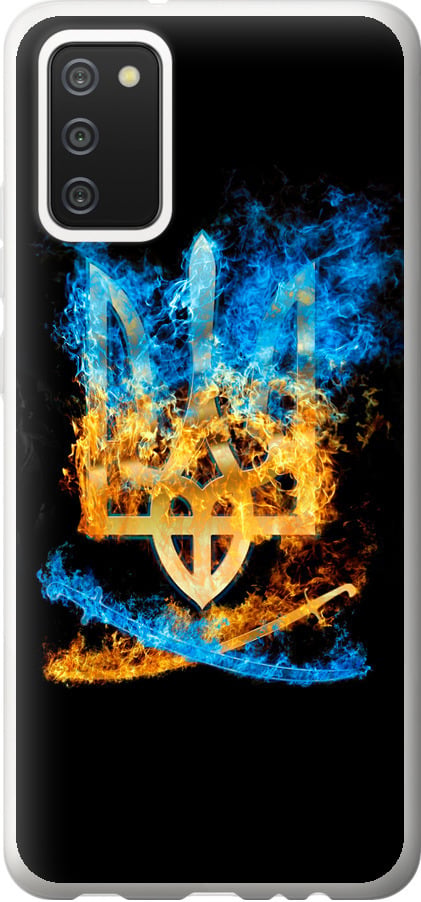 Чехол на Samsung Galaxy A02s A025F Герб (1635u-2203-42517)