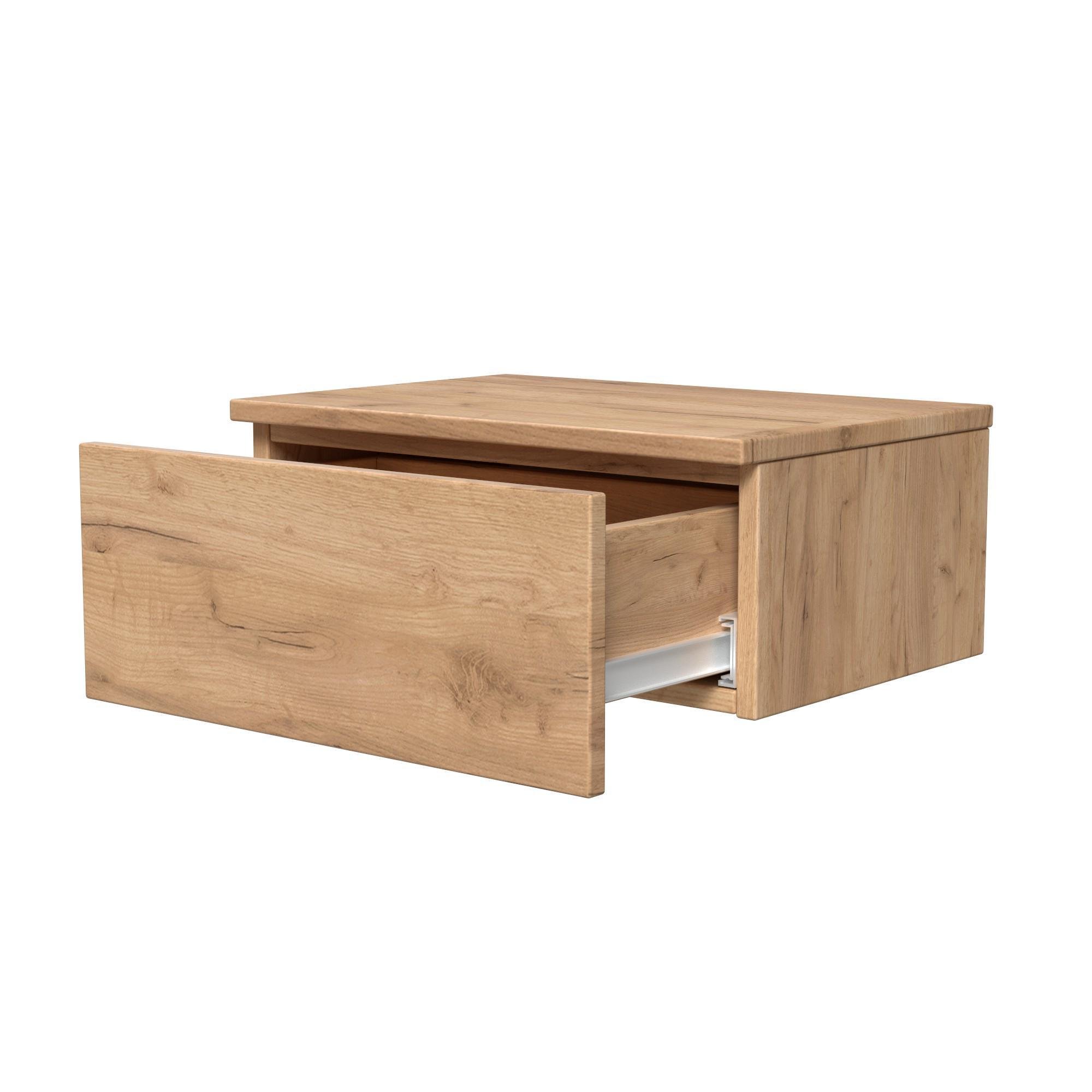 Тумба прикроватная ТП2 SENAM 180х450х310 мм ДСП Дуб Крафт Золотой - фото 4 Тумба прикроватная ТП2 SENAM 180х450х310 мм ДСП Дуб Крафт Золотой - фото 4