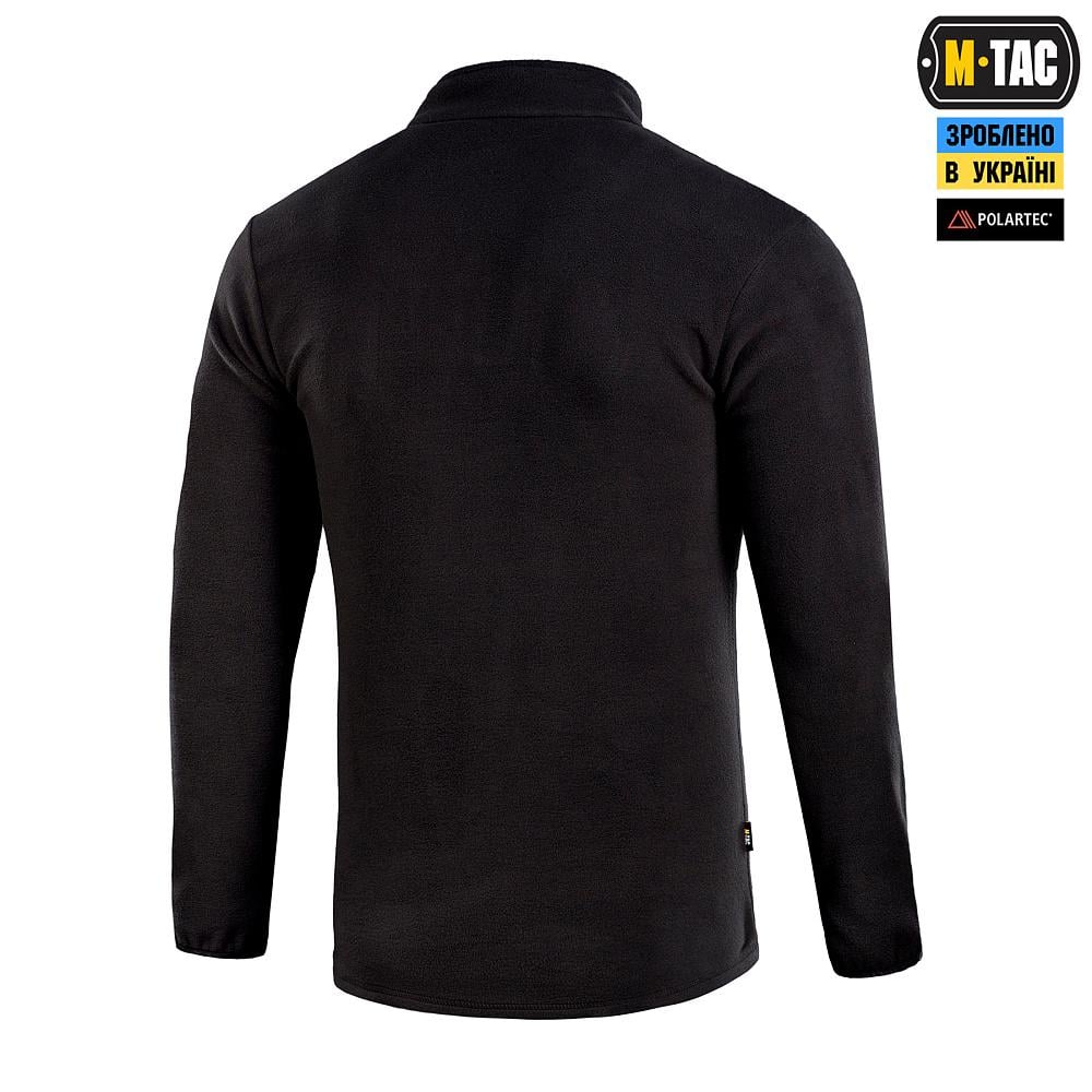 Кофта флісова M-Tac Delta Polartec L Чорний (5916866) - фото 4