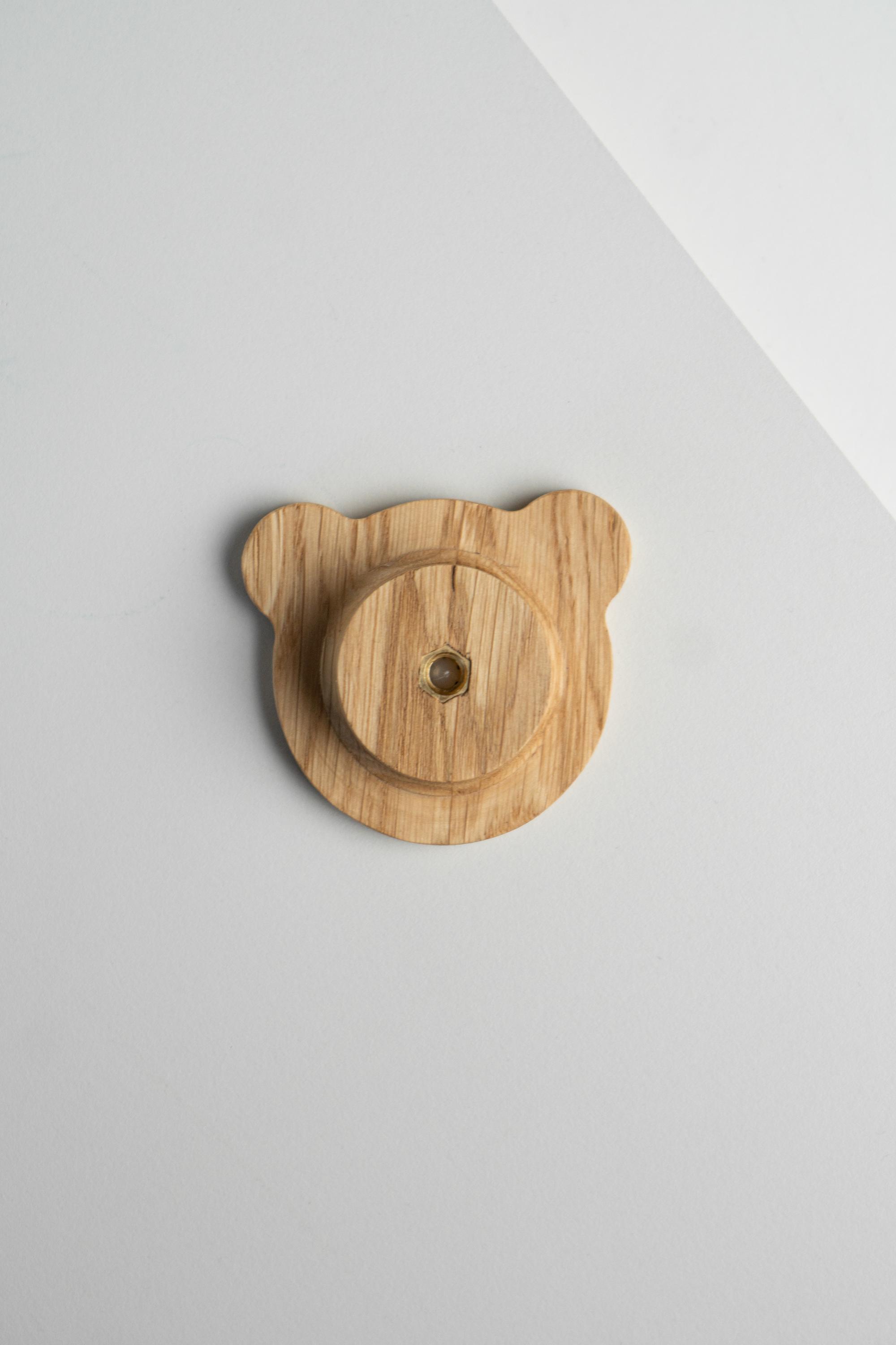 Меблева ручка Bear із дерева 66 мм - фото 6 Меблева ручка Bear із дерева 66 мм - фото 6