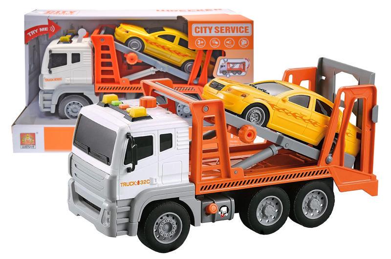 Іграшкова машинка Автовоз WY832c інерційний/музичний зі світлом (MTT-106323) Іграшкова машинка Автовоз WY832c інерційний/музичний зі світлом (MTT-106323)
