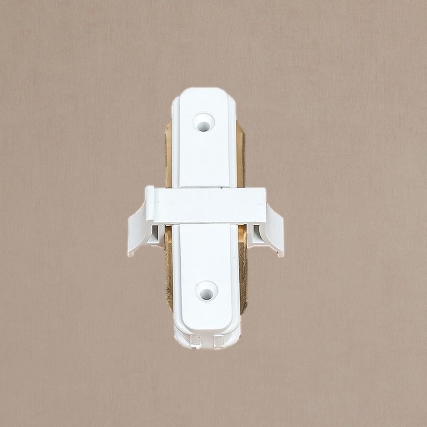 Соединитель треков прямой Levistella 752 PR-WH для трапециевидного профиля Белый Соединитель треков прямой Levistella 752 PR-WH для трапециевидного профиля Белый