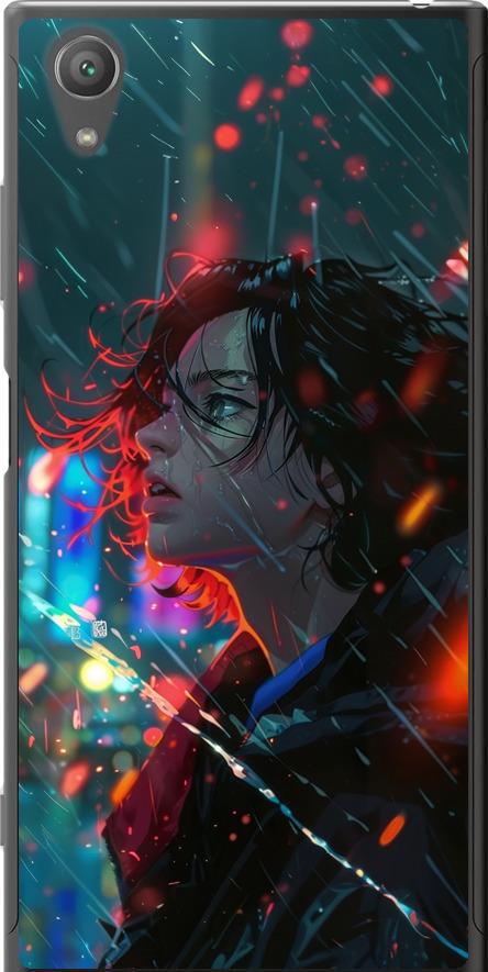 Чехол на Sony Xperia XA1 Plus G3412 Ночные огни (6096u-1129-42517)