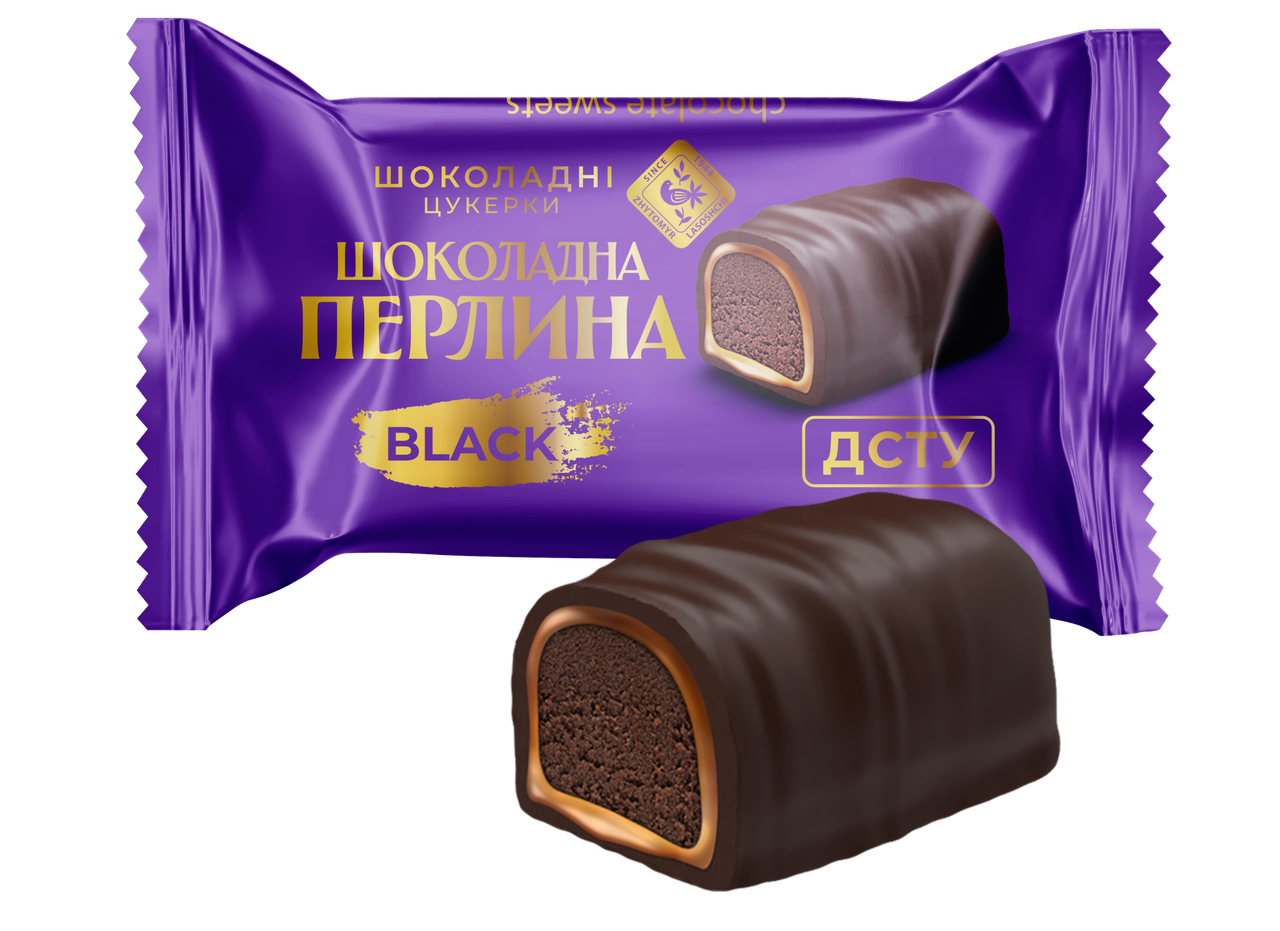 Цукерки глазуровані шоколадною глазурю ШОКОЛАДНА ПЕРЛИНА BLACK 1кг (214254) Цукерки глазуровані шоколадною глазурю ШОКОЛАДНА ПЕРЛИНА BLACK 1кг (214254)
