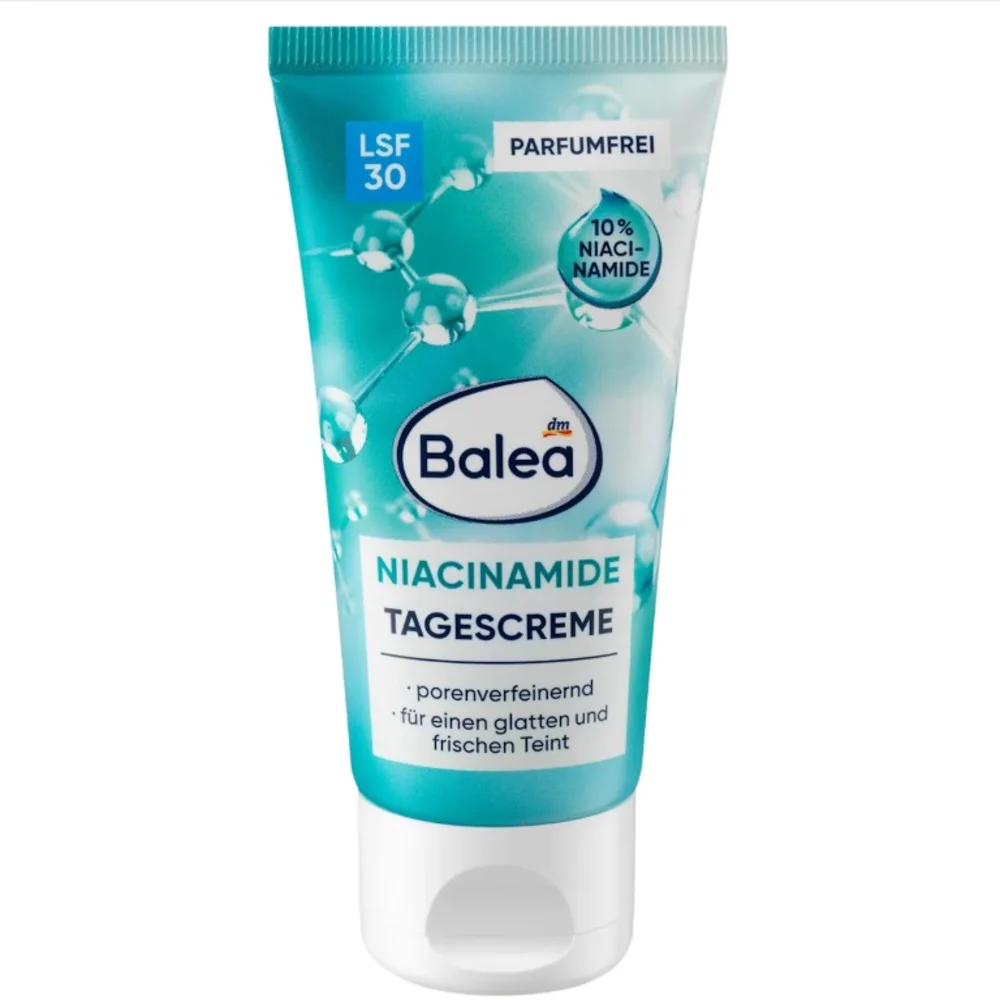 Крем дневной Balea Gesichtscreme Niacinamide из 10% ниацинамида SPF 30 50 мл (EPI-15102025-265)