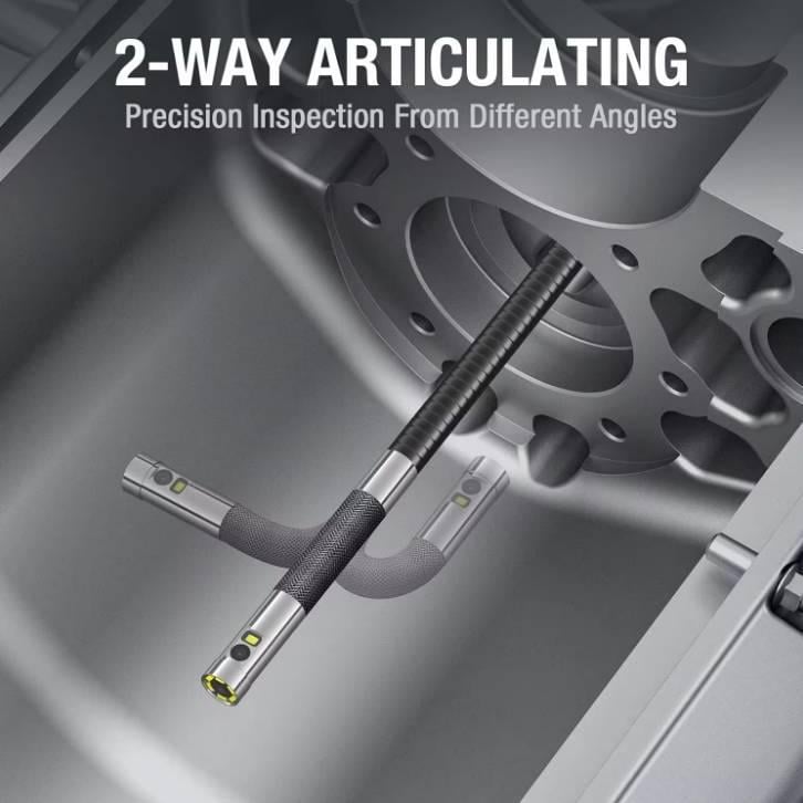 Ендоскоп керований Teslong TD500-DL 6,5 мм 1,55 м 2 камери (1273) - фото 4 Ендоскоп керований Teslong TD500-DL 6,5 мм 1,55 м 2 камери (1273) - фото 4