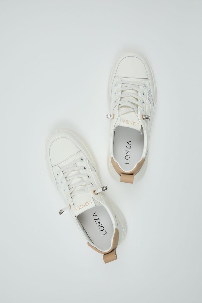 Сліпони жіночі LONZA р. 37 Білий (198761) - фото 4