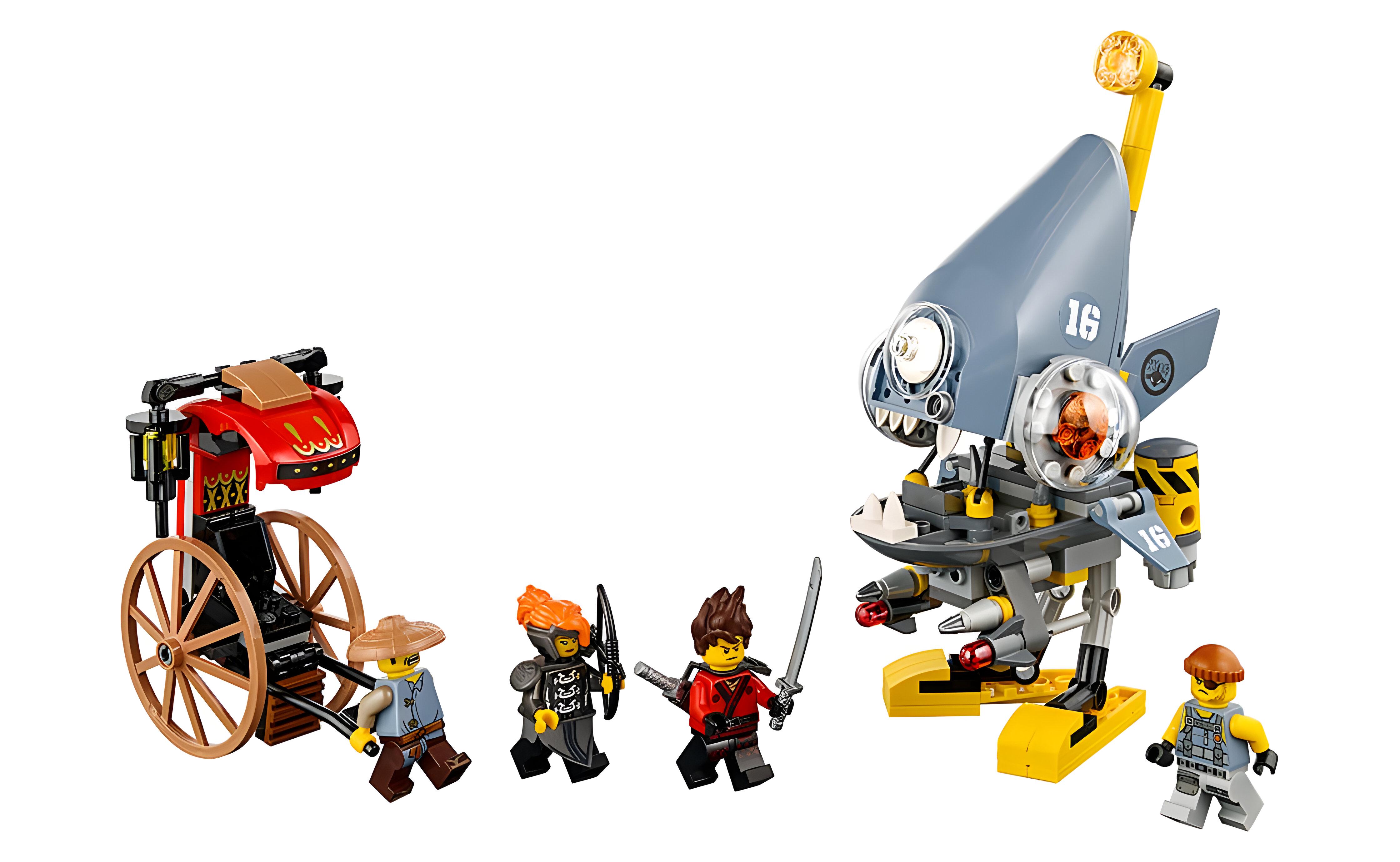 Конструктор Ninjago Атака Піраньї 241 деталь (10797)