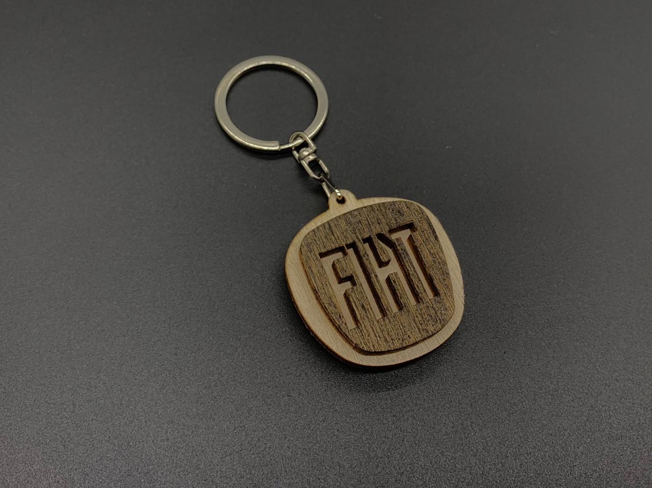 Брелок автомобильный деревянный с маркой Fiat 4х4 см Светло-коричневый (925522711) Брелок автомобильный деревянный с маркой Fiat 4х4 см Светло-коричневый (925522711)