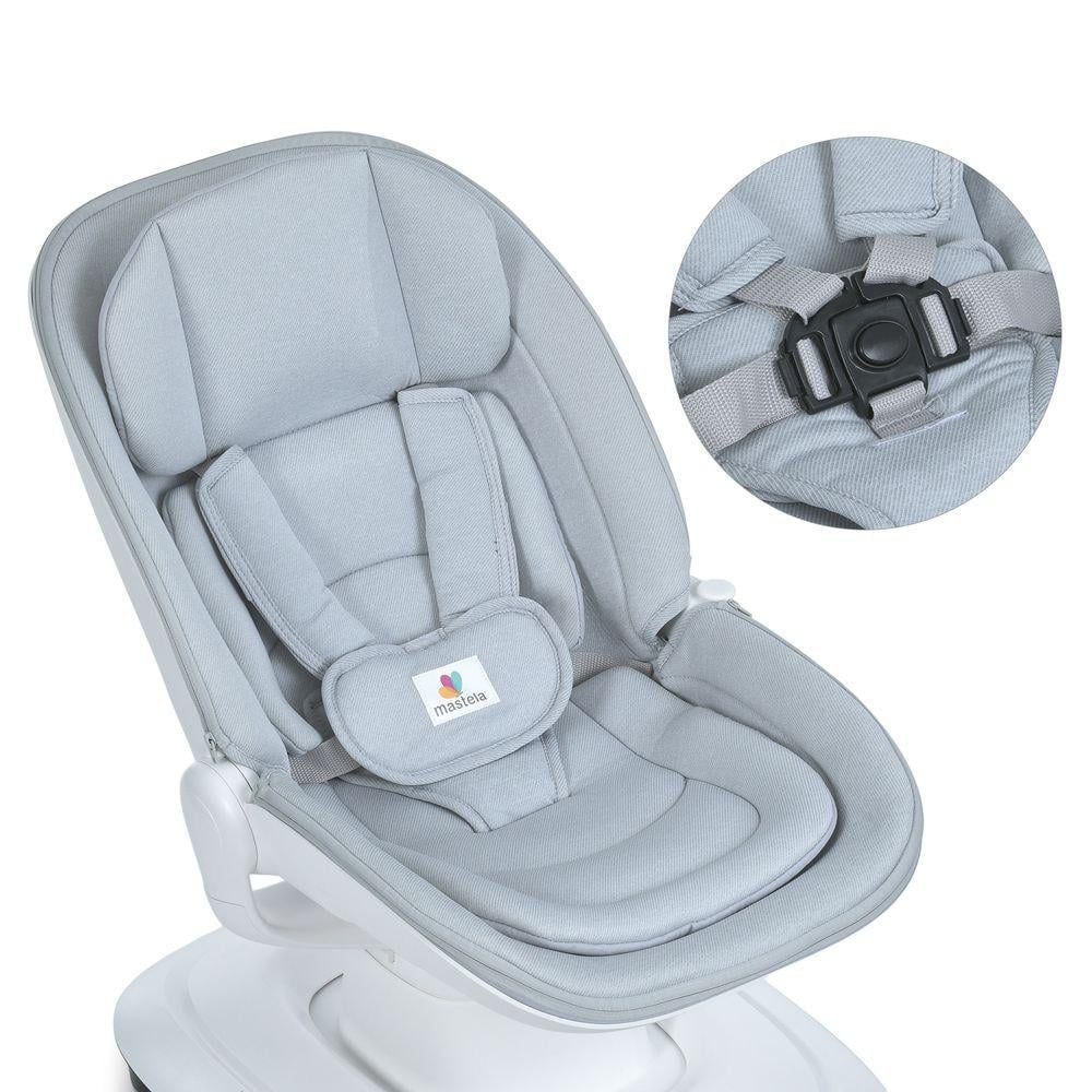 Укачивающий центр-шезлонг 2в1 Mastella 8911 музыка 360° вращение 3 положения спинки (24948866) - фото 2 Укачивающий центр-шезлонг 2в1 Mastella 8911 музыка 360° вращение 3 положения спинки (24948866) - фото 2