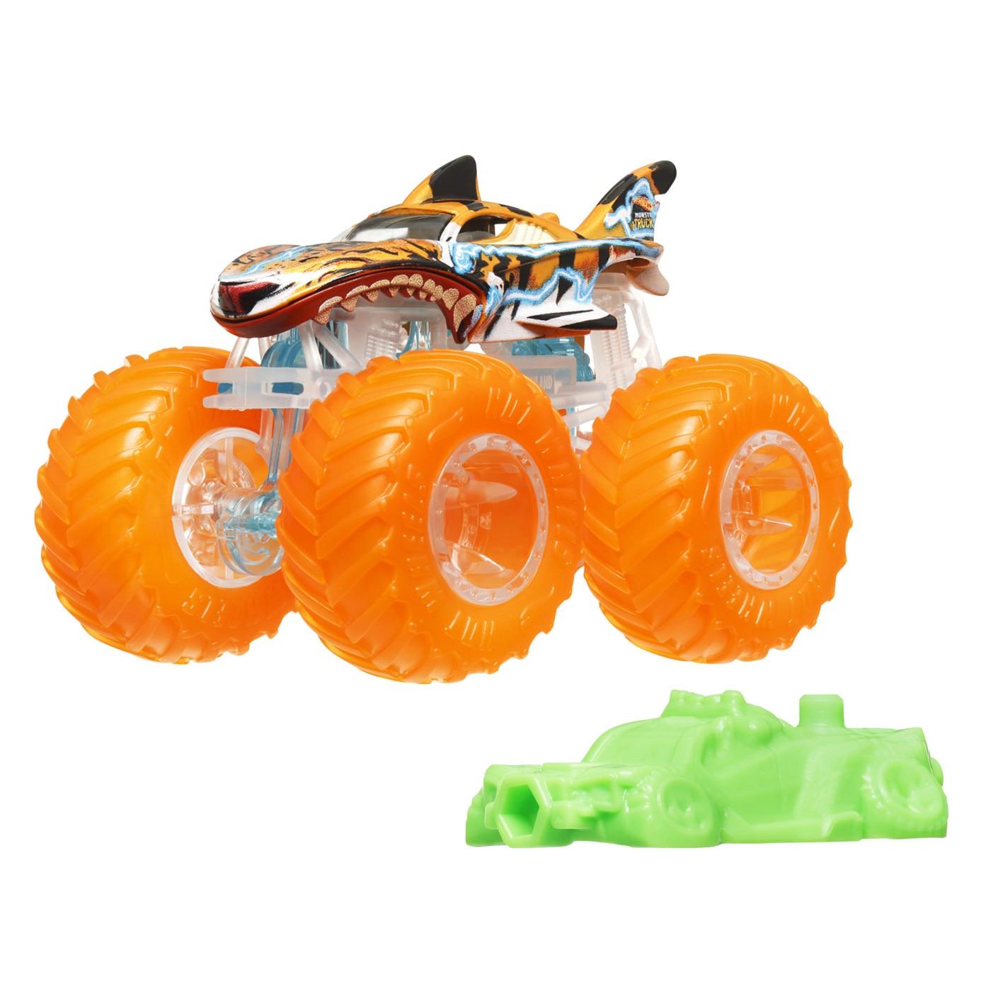 Машинка-позашляховик Hot Wheels Monster truck Tiger Shark 5/7 2024 (23757538) - фото 2